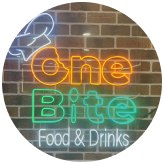 One Bite Food & Drinks - Logo